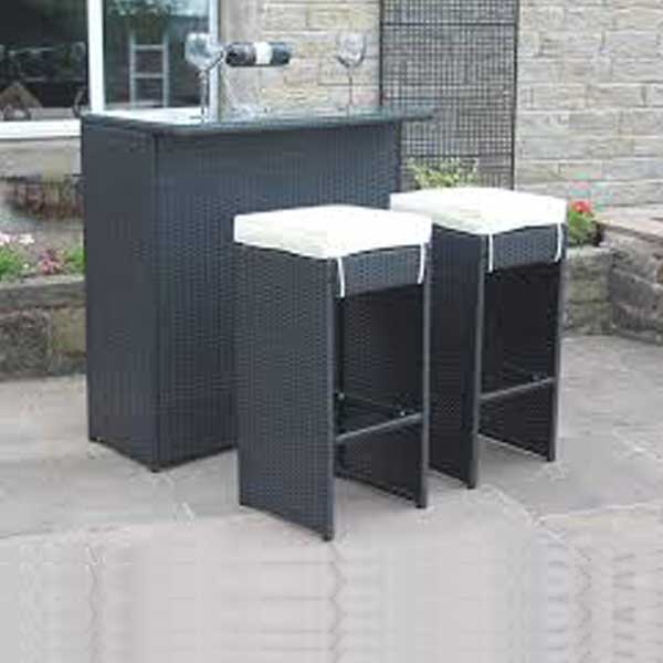 Outdoor Wicker Bar Set - Mermaid