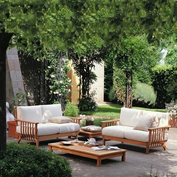 Outdoor Wood - Sofa Set - Chelsea