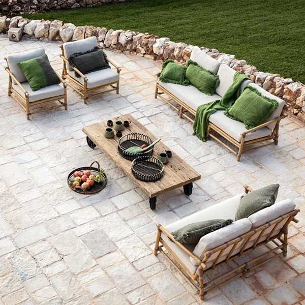 Cane & Rattan Furniture - Sofa Set - Terifa