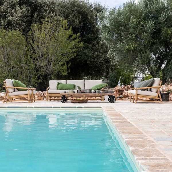 Cane & Rattan Furniture - Sofa Set - Terifa