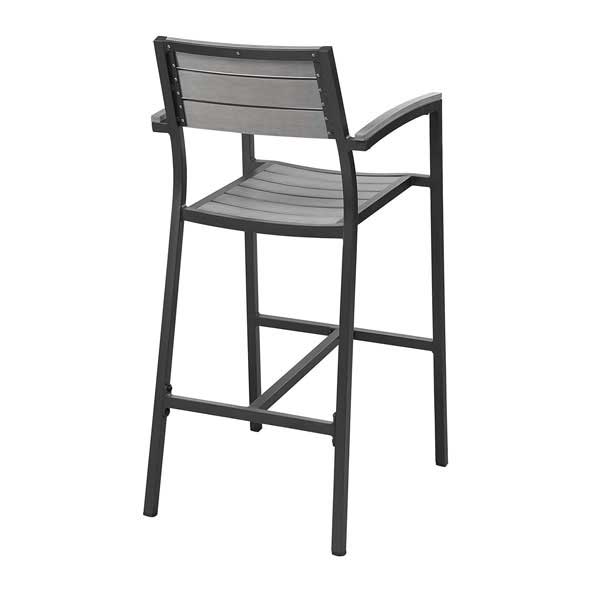 Outdoor Wood & Aluminum - Bar Set - Osmotic