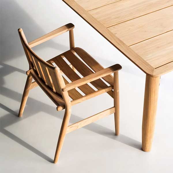 Outdoor Wood - Dining Set - Levante
