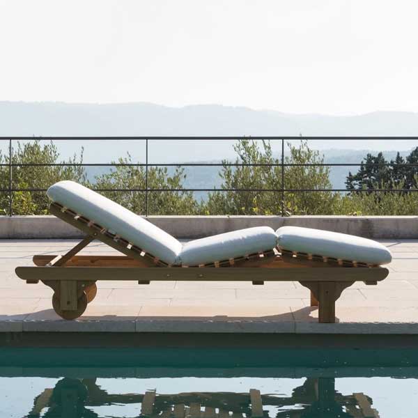 Outdoor Wooden - Sun Lounger - Chelsea