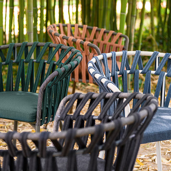 Outdoor Braided & Rope Coffee Set - Fantasia