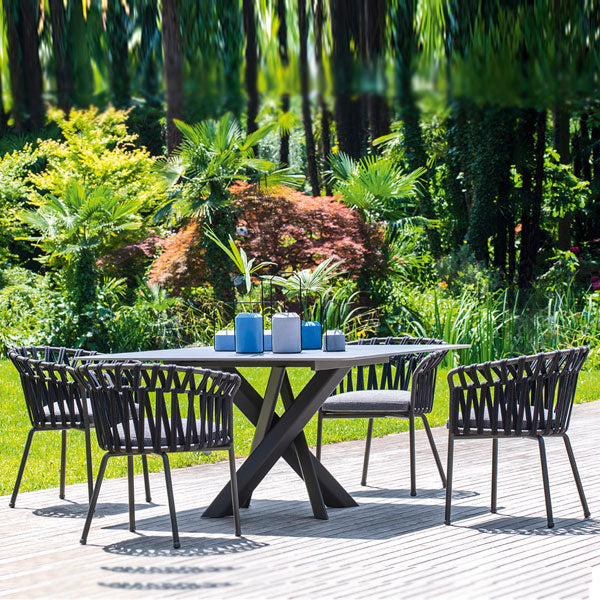 Outdoor Braided & Rope Coffee Set - Fantasia