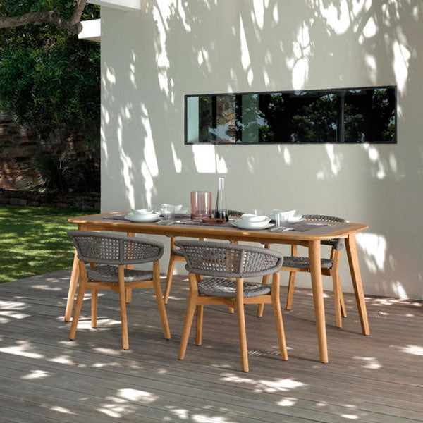 Outdoor Braided & Rope Coffee Set - Moonlight-Next