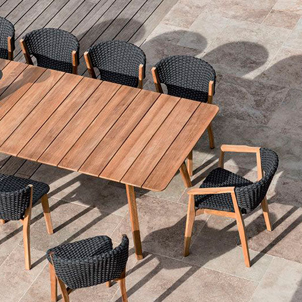 Outdoor Braided & Rope Coffee Set - Sactional