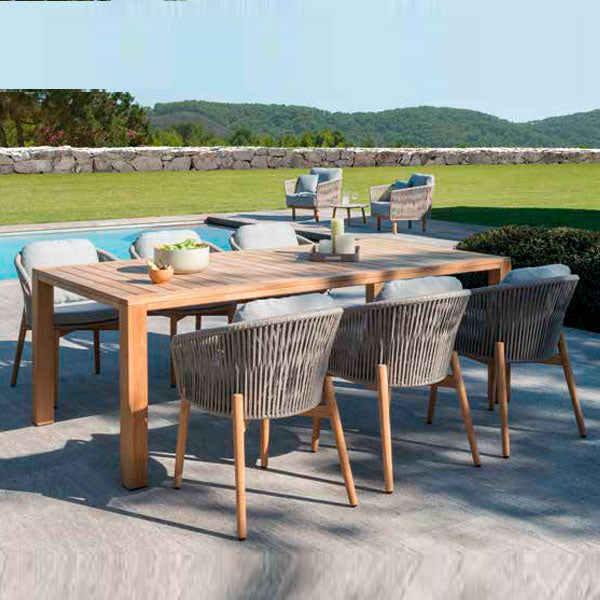 Outdoor Braided & Rope Coffee Set - Blessy-Prime