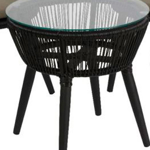 Outdoor Braided & Rope Coffee Set - Outlook