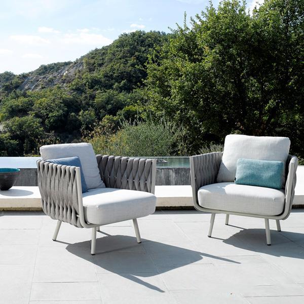 Outdoor Furniture Braided & Rope Sofa - Birilyant