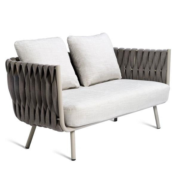 Outdoor Furniture Braided & Rope Sofa - Birilyant