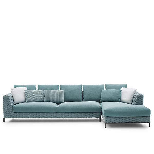 Outdoor Braided & Rope Sofa - Maral