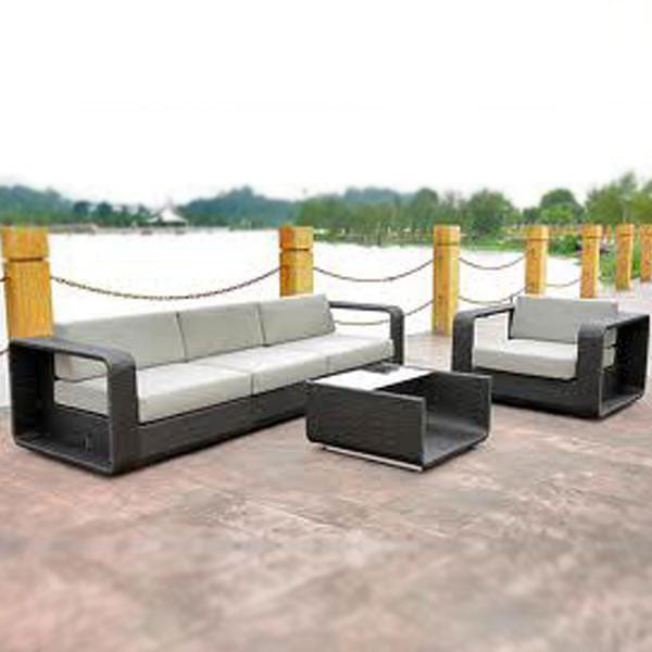 Outdoor Wicker Sofa Set - Morocco