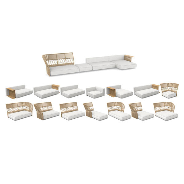 Outdoor Braided, Rope & Cord, Sofa - Essentio