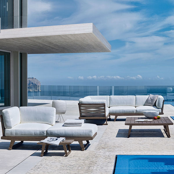 Outdoor Wood - Sofa Set - Madera