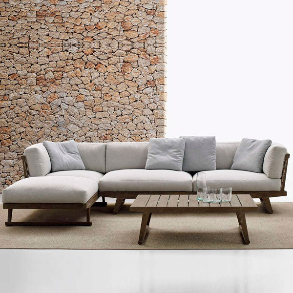 Outdoor Wood - Sofa Set - Madera