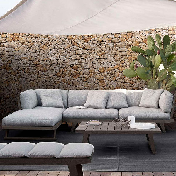 Outdoor Wood - Sofa Set - Madera