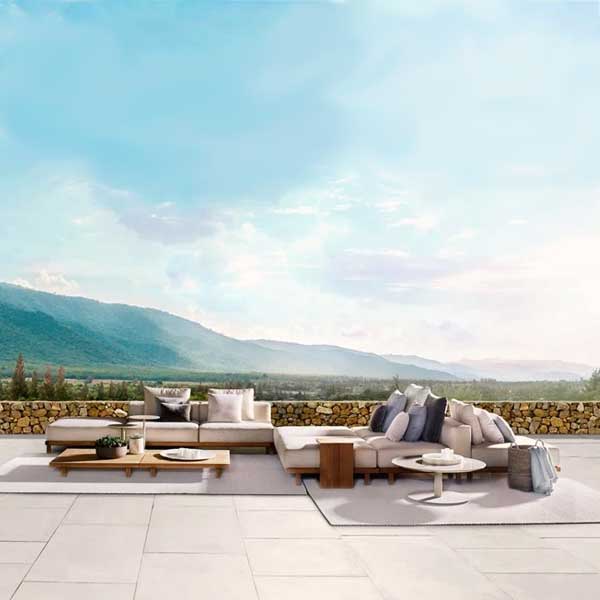 Outdoor Wood - Sofa Set - Plateau Prime