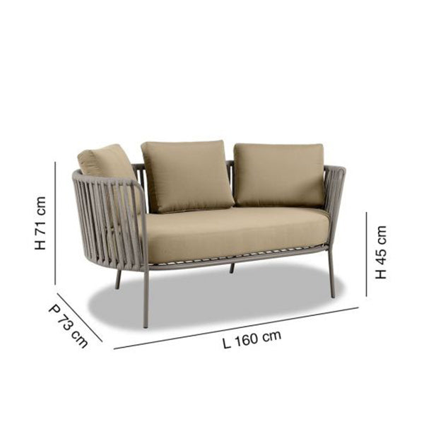 Outdoor Braided, Rope & Cord, Sofa - Deck