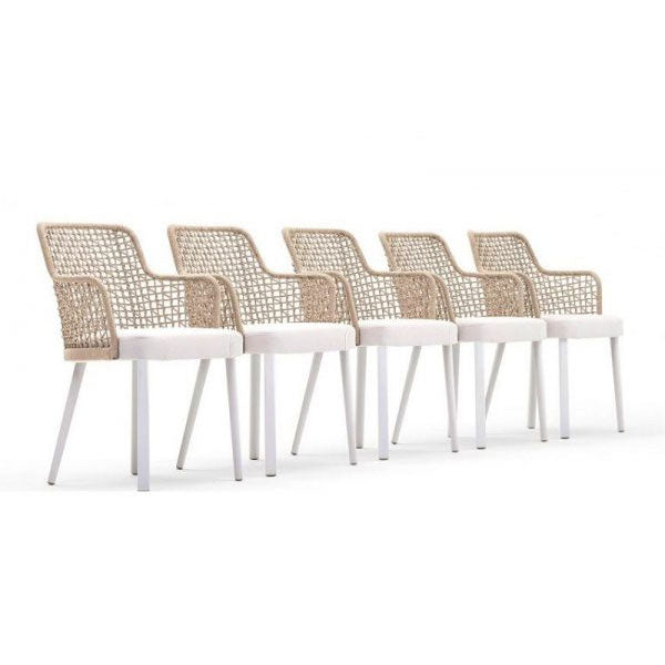 Outdoor Braided & Rope Coffee Set - Campana