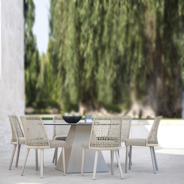 Outdoor Braided & Rope Coffee Set - Campana