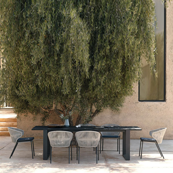Outdoor Braided & Rope Coffee Set - Boroque X01
