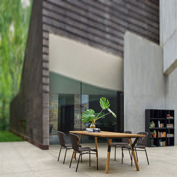 Outdoor Braided & Rope Coffee Set - Verge-Light