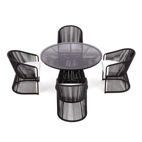 Outdoor Braided & Rope Coffee Set - Fame