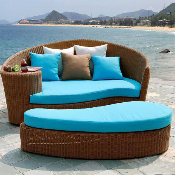 Outdoor Wicker - Day Bed - Queen