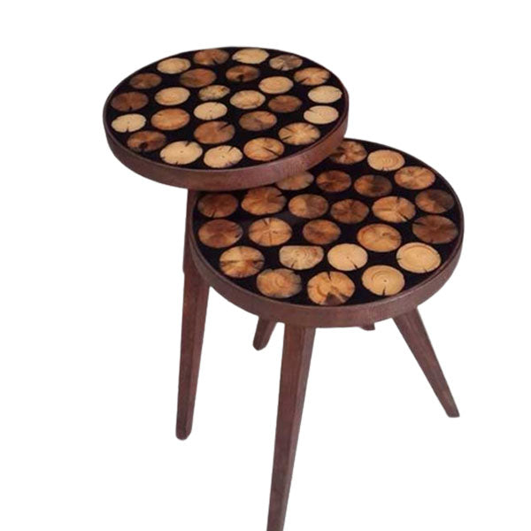 Epoxy Resin Furniture - Wood Table - Mosaic