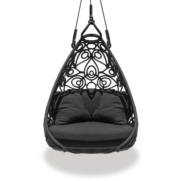 Outdoor Furniture Braided & Rope Swing - TRUMPET