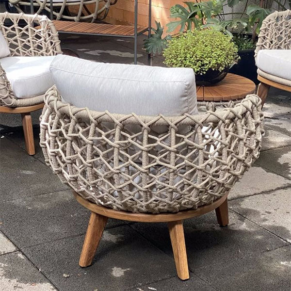 Outdoor Furniture Braid and Rope - Occasional Chair - Palais Chair