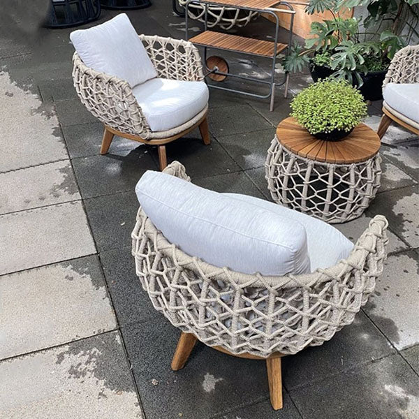 Outdoor Furniture Braid and Rope - Occasional Chair - Palais Chair