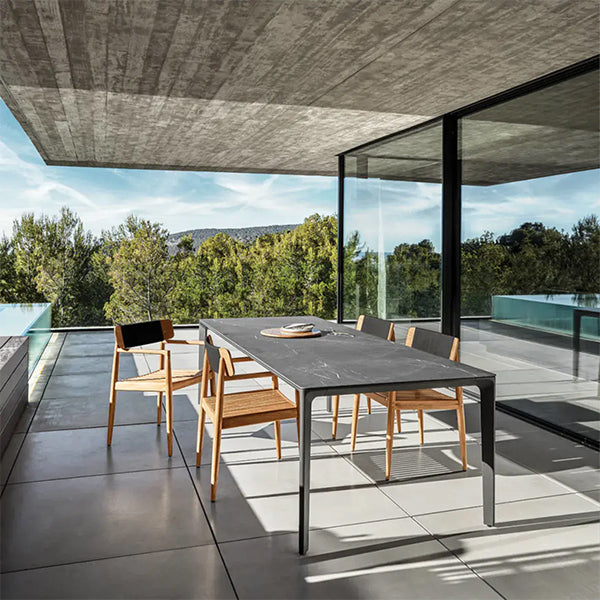 Outdoor Furniture Wood - Dining Set - Marine Plateau