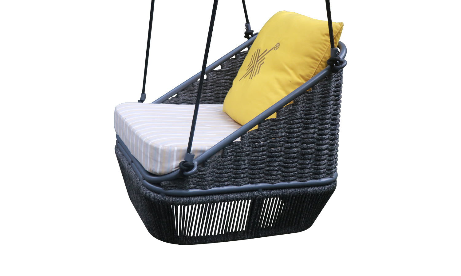 Outdoor Furniture Braided & Rope Swing - Arole