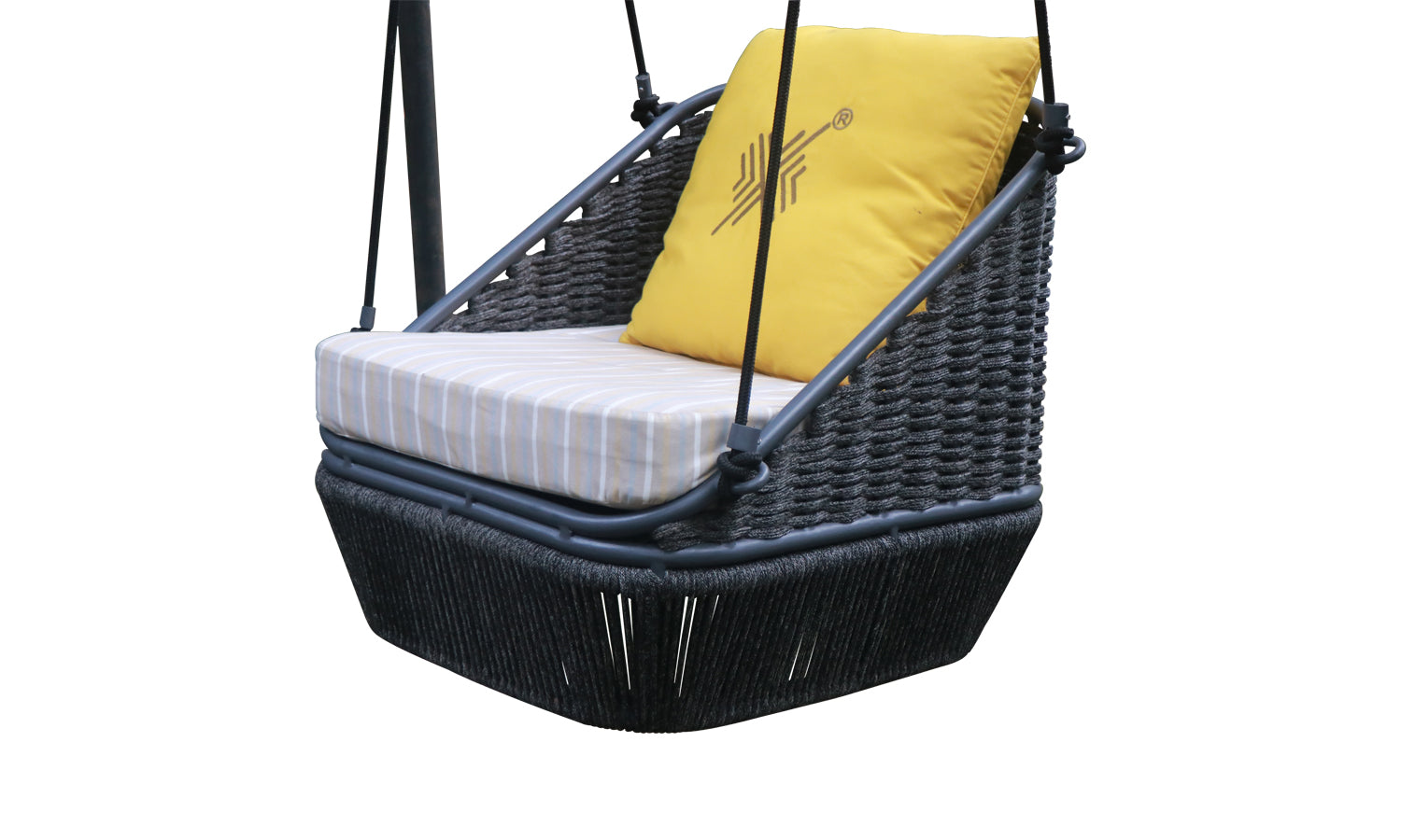 Outdoor Furniture Braided & Rope Swing - Arole
