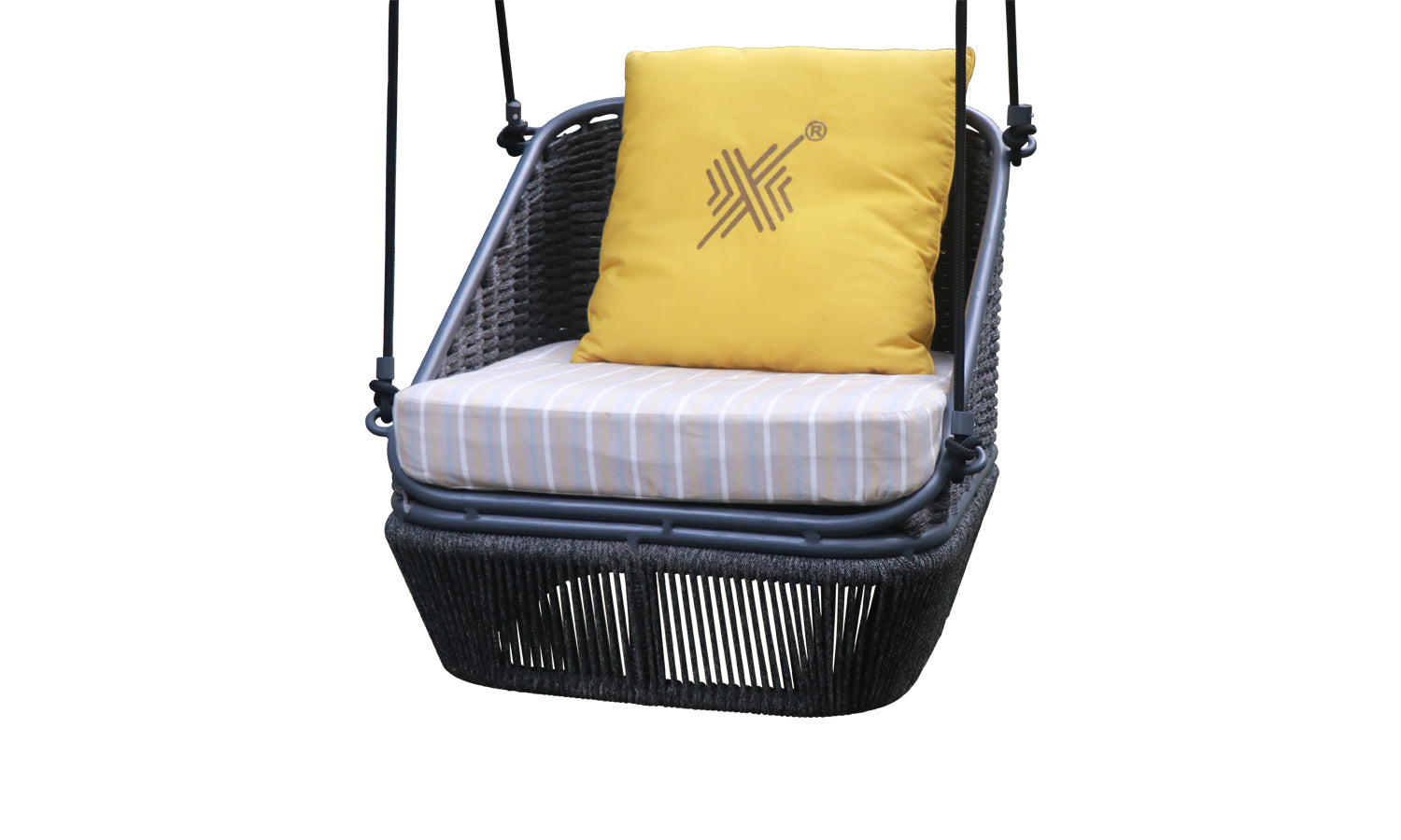 Outdoor Furniture Braided & Rope Swing - Arole