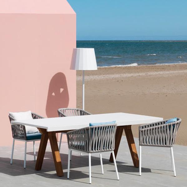 Outdoor Braided & Rope Coffee Set - Aniriksn