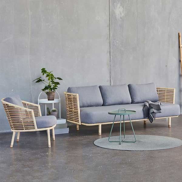 Cane & Rattan Furniture - Sofa Set - Canto