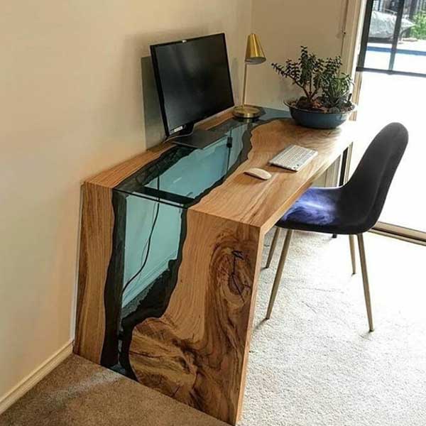 Epoxy Resin - Office Table - Aleska