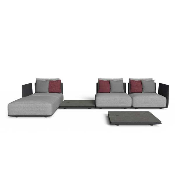 Fully Upholstered Outdoor Furniture - Sofa Set - Melena