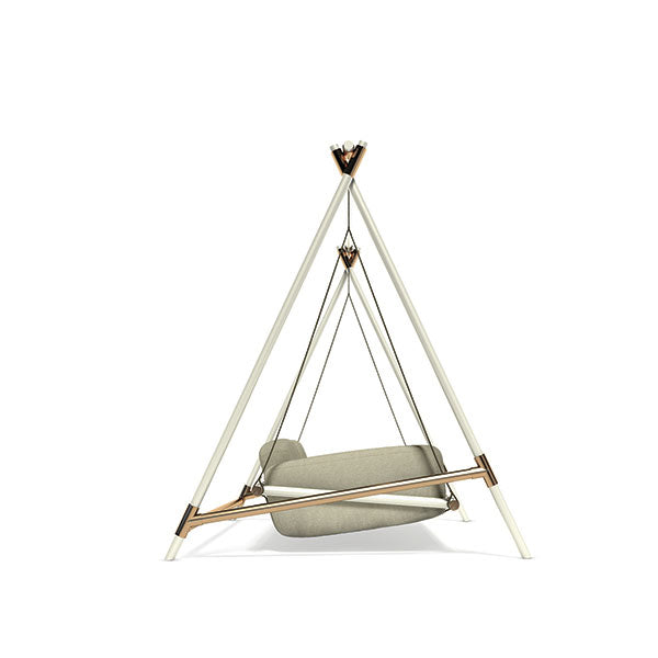 Hanging Swing, Balcony Swing, Garden Swing Chair- Lancy Single and Double Seater- With - Stand - Braided & Rope