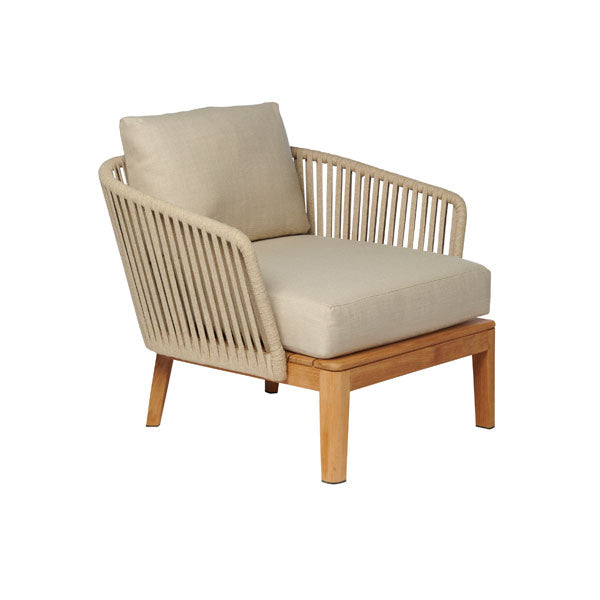Luxurious Outdoor furniture - Buy Affordable 5 seater Outdoor Braid Rope sofa set with centre table - Buy Outdoor Sofa - Blessy From LUXOX INDIA - Outdoor Lounge Chair for garden, terrace and balcony