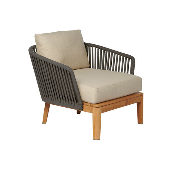 Luxurious Outdoor furniture - Buy Affordable 5 seater Outdoor Braid Rope sofa set with centre table - Buy Outdoor Sofa - Blessy From LUXOX INDIA - Outdoor Lounge Chair for garden, terrace and balcony