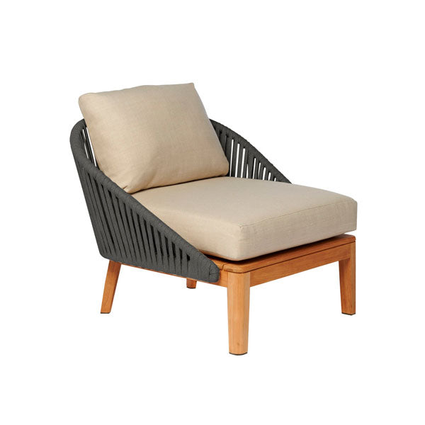 Luxurious Outdoor furniture - Buy Affordable 5 seater Outdoor Braid Rope sofa set with centre table - Buy Outdoor Sofa - Blessy From LUXOX INDIA - Outdoor Lounge Chair for garden, terrace and balcony