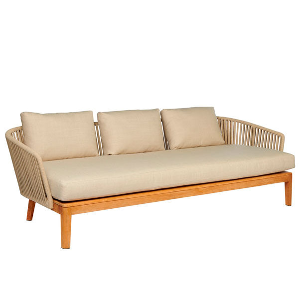 Luxurious Outdoor furniture - Buy Affordable 5 seater Outdoor Braid Rope sofa set with centre table - Buy Outdoor Sofa - Blessy From LUXOX INDIA - Outdoor Lounge Chair for garden, terrace and balcony