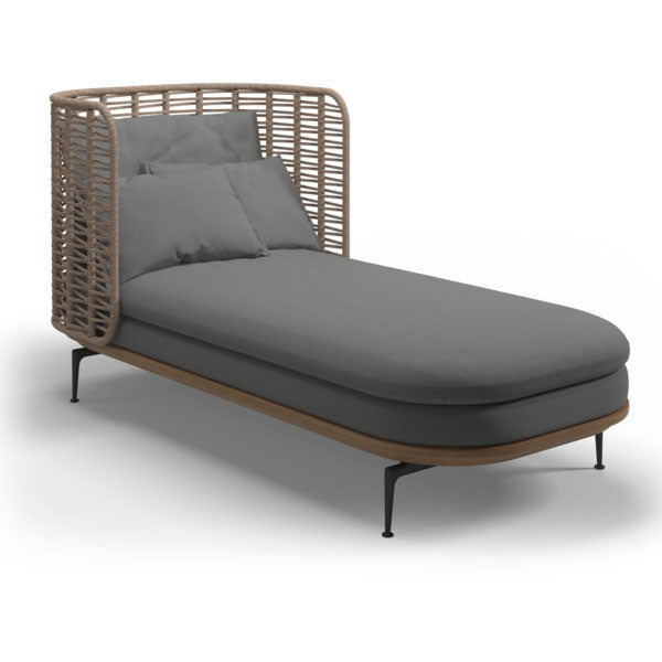 Luxurious Outdoor furniture - Buy Affordable 5 seater Outdoor Braid Rope sofa set with centre table - Buy Outdoor Sofa - Oyster Leaf From LUXOX INDIA - Outdoor Lounge Chair for garden, terrace and balcony
