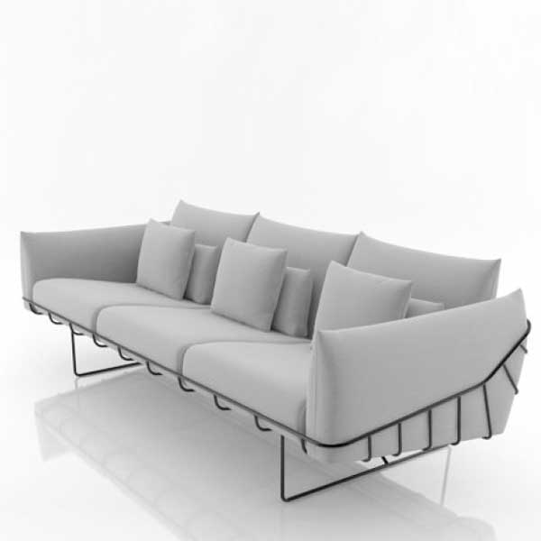 MS Wire Frame Furniture - Sofa Set - Kanuri