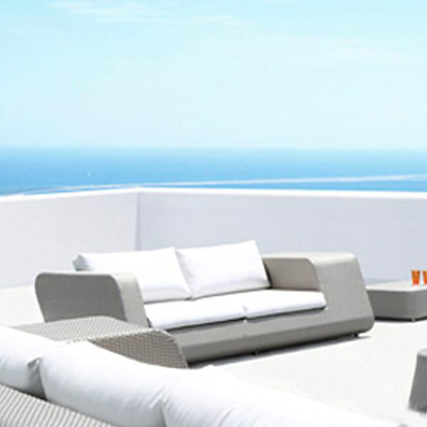 Outdoor Furniture - Wicker Sofa - Chicago