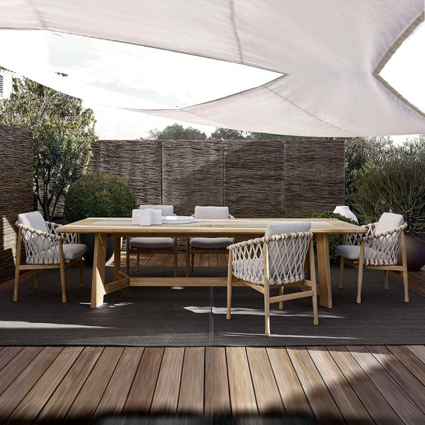  Outdoor Braided & Rope Coffee Set - Regency-Max